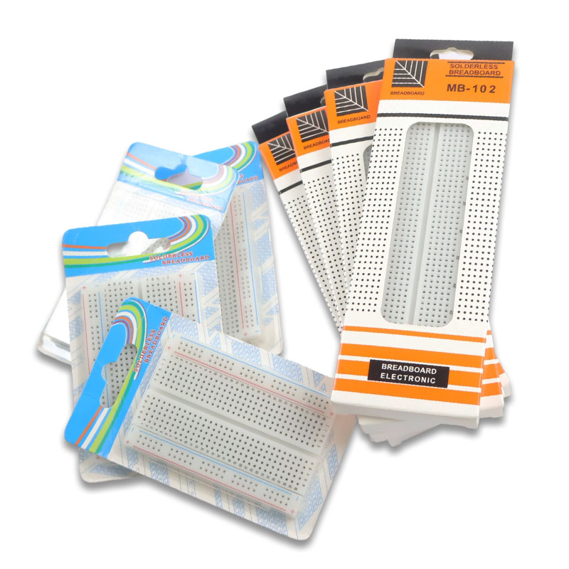 Breadboard Jumper Wire - 4/3/2PCS MB-102 Breadboard 400 830 Titik