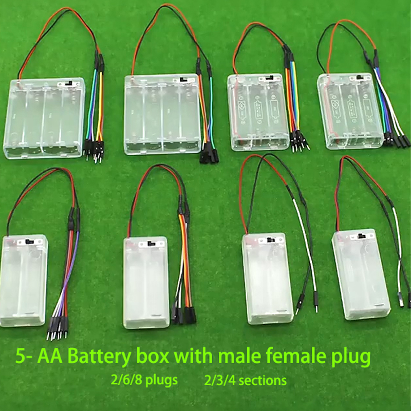 Diy Electronics Holder - Tempat Baterai DIY untuk 5 Baterai