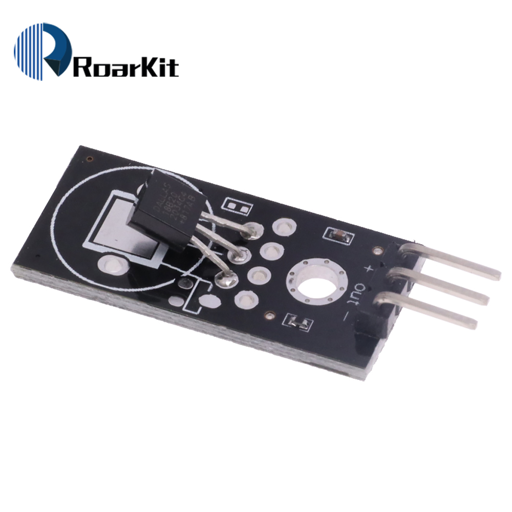 Ds18B20 Temperature Sensor - 18B20 DS18B20 Sensor Deteksi Papan Modul