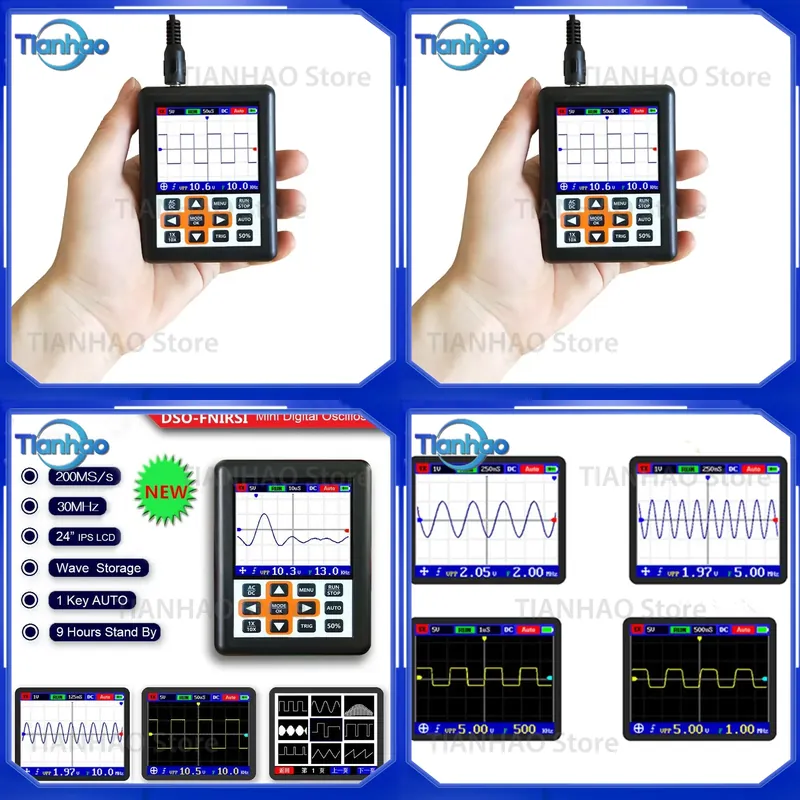 Oscilloscope Dso Mini - Osiloskop Digital Portabel Mini Genggam DSO