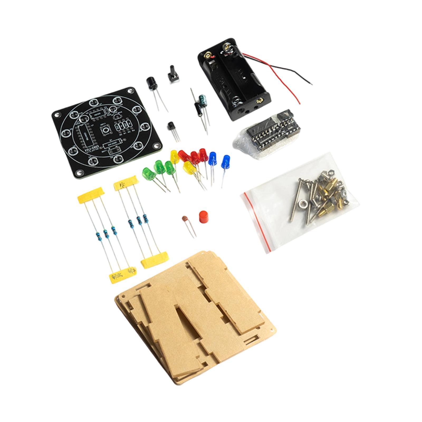 Diy Electronics Projects For Beginners - Kit Roda Keberuntungan Elektronik DIY Ne555