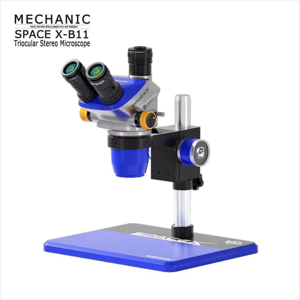 Diy Microscope For Electronics Repair - Mikroskop Trinokular Ranlraka SPACE X-B11/SPACE X-TSD