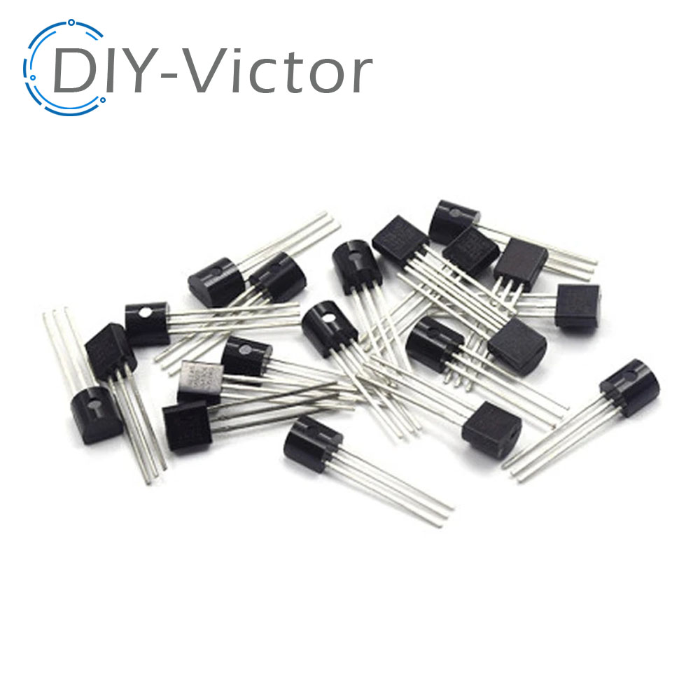 Ds18B20 Temperature Sensor - 5 buah/lot Sensor chip elektronik DS18B20