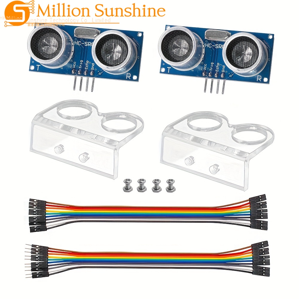 Ultrasonic Sensor Hc - 2 Buah Modul Sensor Ultrasonik HC-SR04
