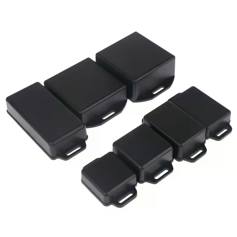 Diy Projects With Electronics - Set Kotak Proyek Elektronik Plastik Hitam