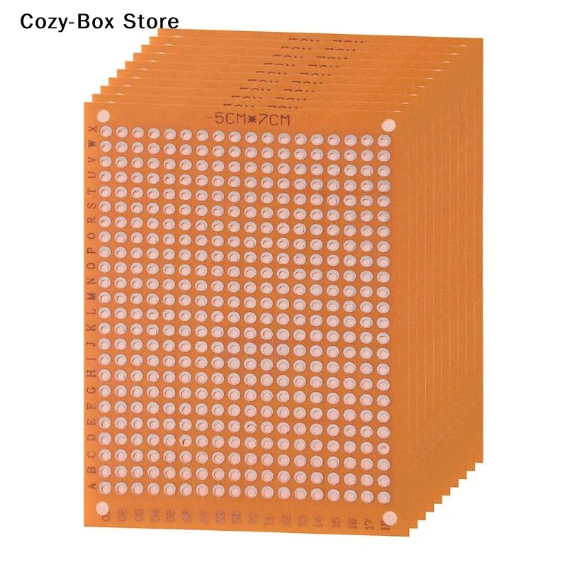 Diy Projects With Electronics - 10 Buah Papan PCB Prototipe 5Cm*7Cm,