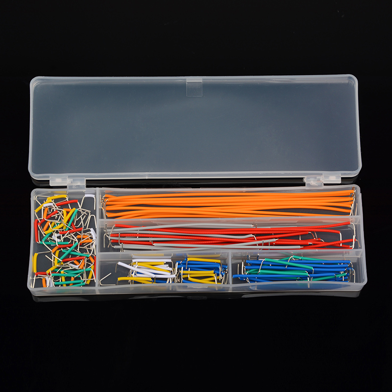 Breadboard Jumper Wire - 140 buah kabel jumper berbentuk U
