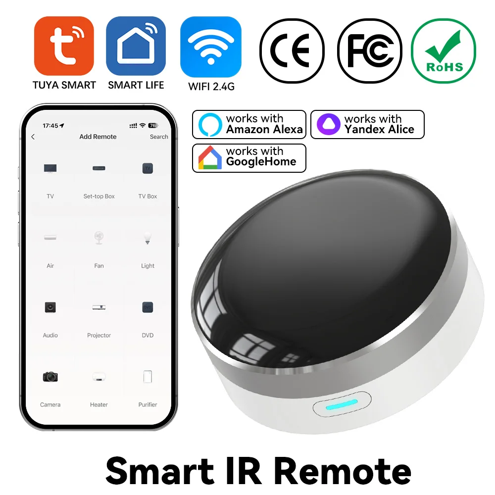 Ir Infrared Receiver - YFK Remote Kontrol Universal WiFi Smart
