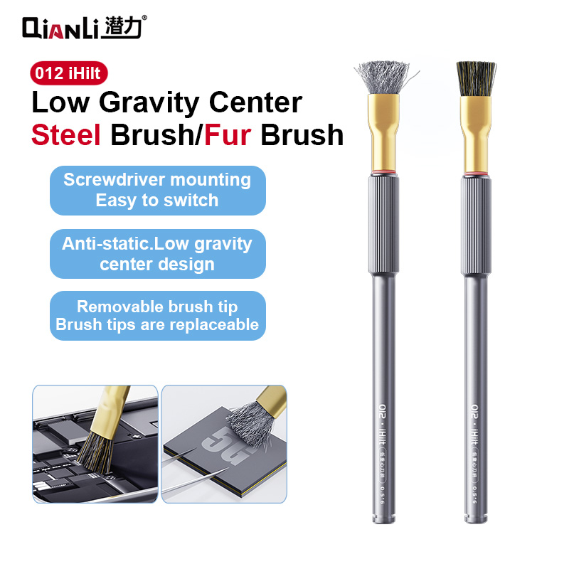Ic Chip Puller - QIANLI 012 Sikat Baja/Bulu untuk Membersihkan