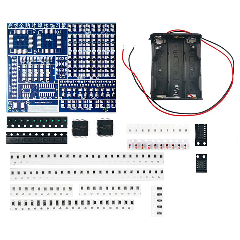 Papan latihan solder komponen  - Diy Electronics Case ulasan dan harga