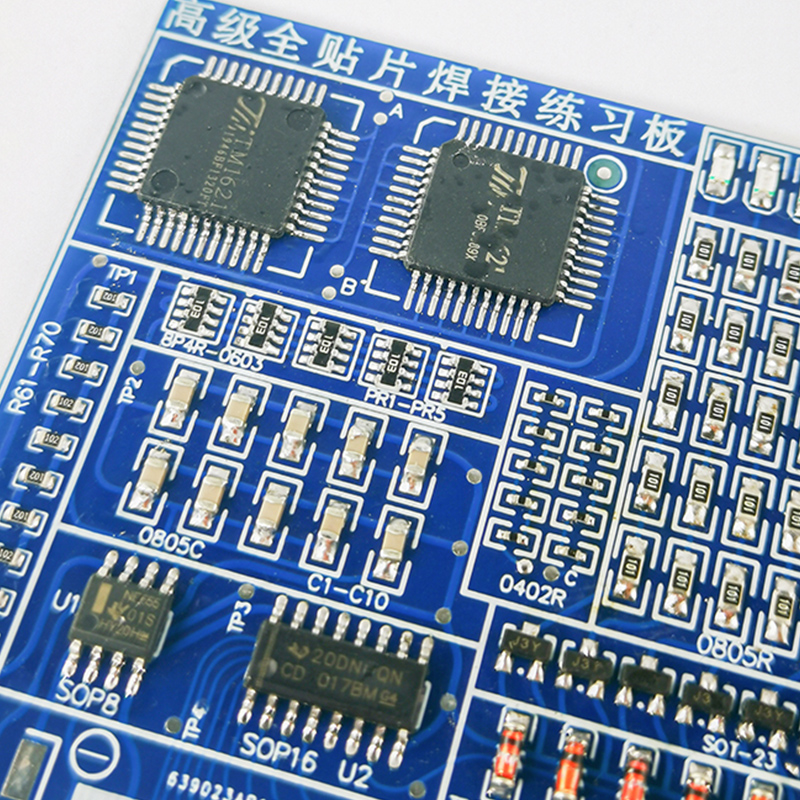 Papan latihan solder komponen  - Diy Electronics Case ulasan dan harga