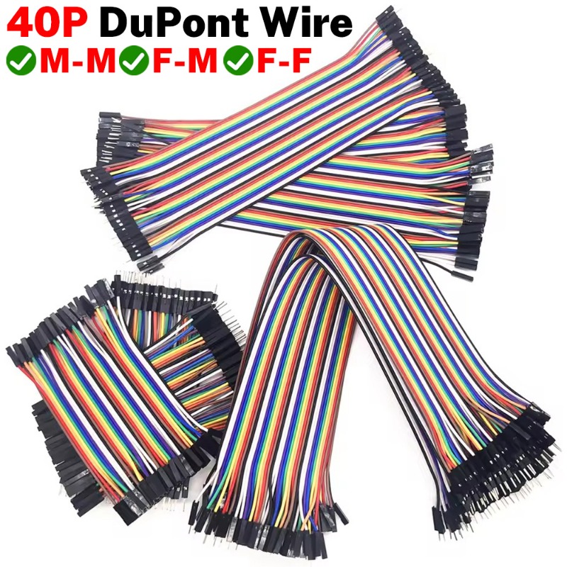 Kit Kabel Jumper Pita Dupont 4 - Breadboard Jumper Wire ulasan dan harga