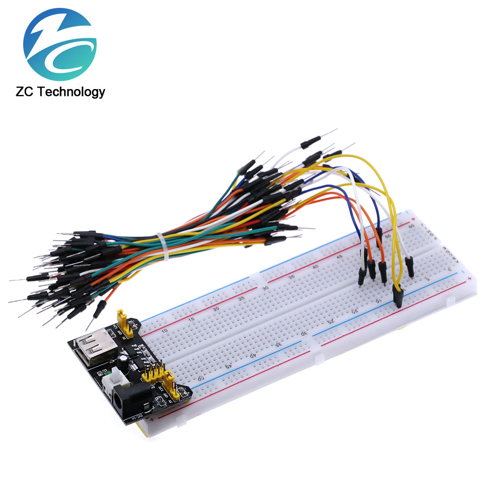 3.3V/5V MB102 modul daya papan - Breadboard Jumper Wire ulasan dan harga