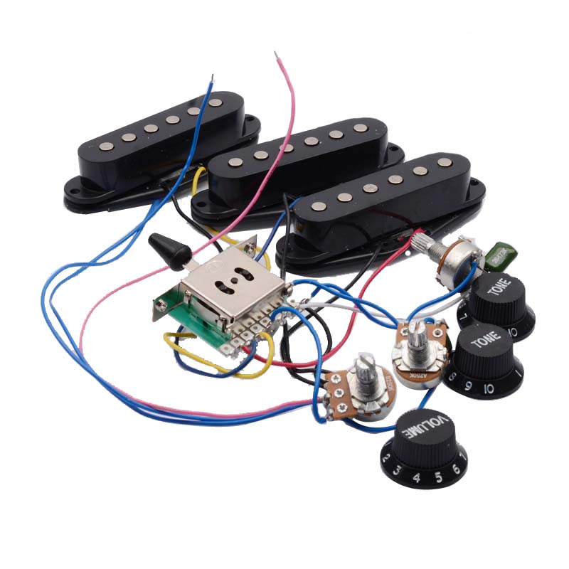 Harnes kabel Pickup gitar list - Diy Electric Guitar Electronics ulasan dan harga