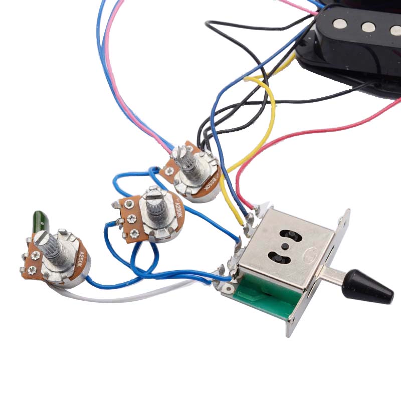 Harnes kabel Pickup gitar list - Diy Electric Guitar Electronics ulasan dan harga
