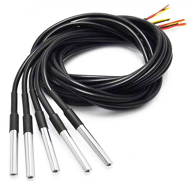 Paket Baja Tahan Karat Sensor  - Ds18B20 Temperature Sensor ulasan dan harga