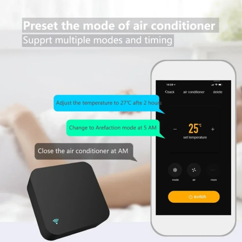 Tuya Zigbee 3.0 Remote Control - Ir Infrared Receiver ulasan dan harga