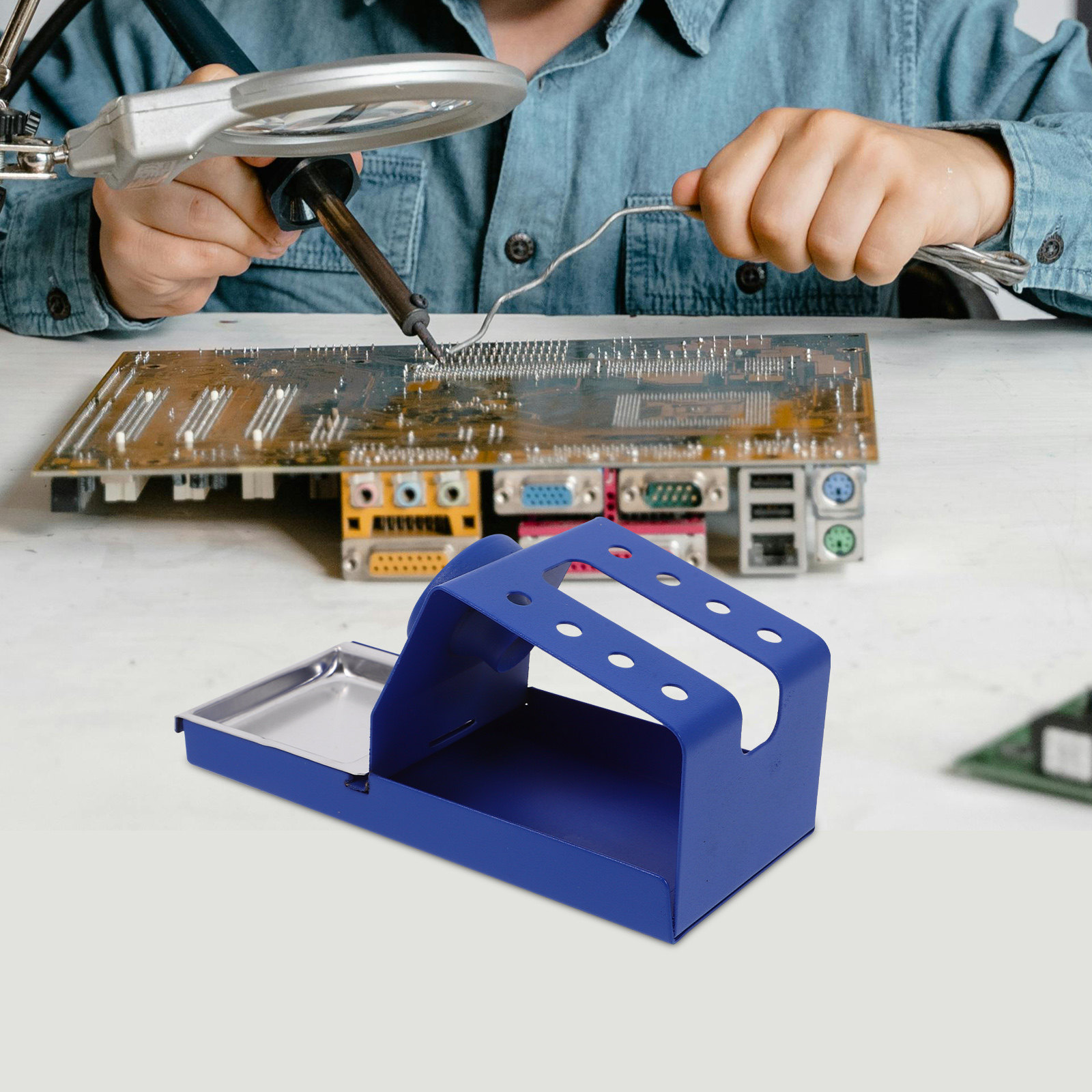 Penyangga Besi Solder Serba Lo - Diy Electronics Workstation ulasan dan harga