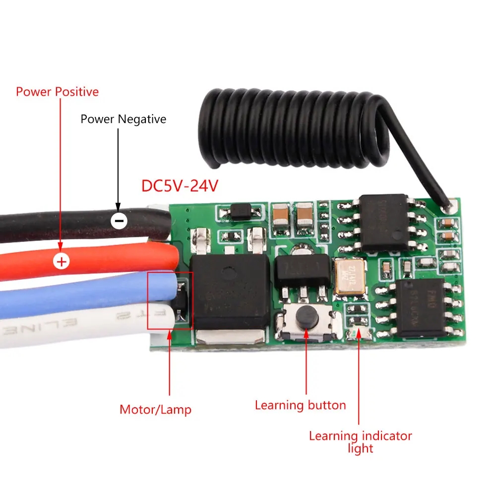 DC 3.7V-24V 433MHz Modul Pener - Rf 433Mhz Module ulasan dan harga