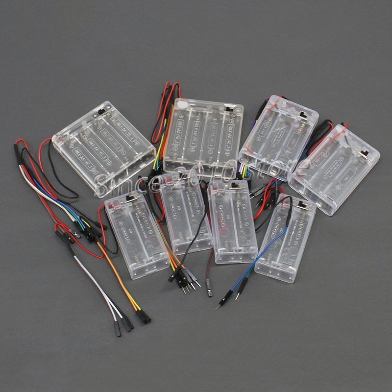 Tempat Baterai DIY untuk 5 Bat - Diy Electronics Holder ulasan dan harga
