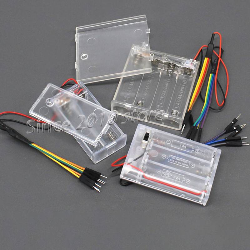 Tempat Baterai DIY untuk 5 Bat - Diy Electronics Holder ulasan dan harga