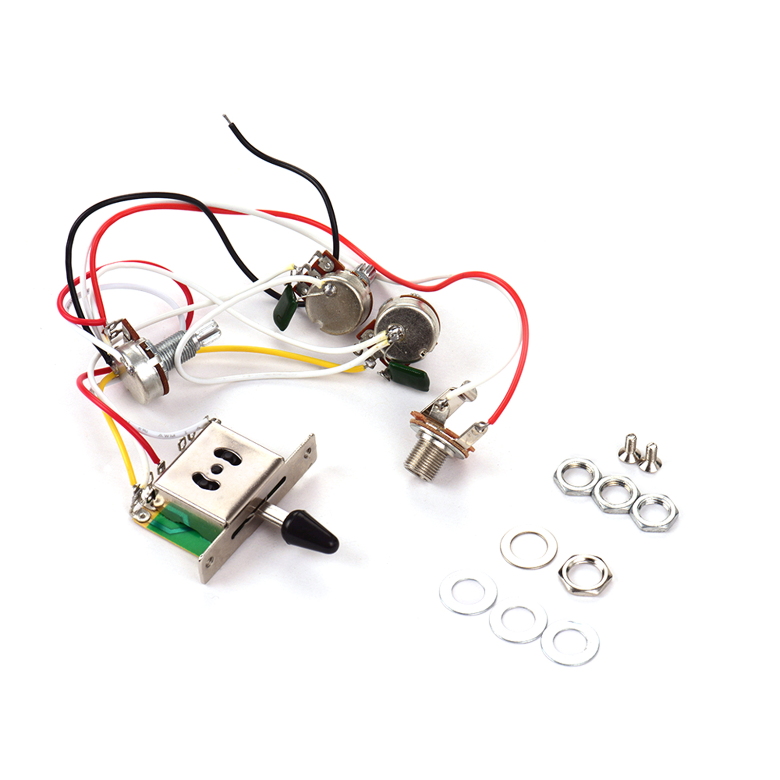 Gitar elektrik rangkaian kabel - Diy Electric Guitar Electronics ulasan dan harga