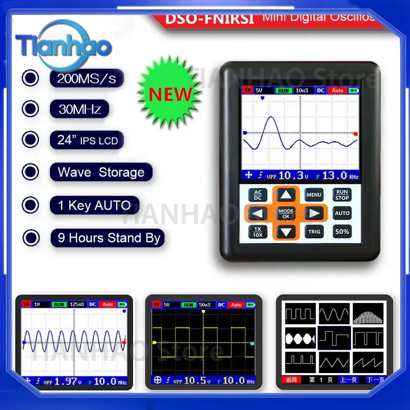 Osiloskop Digital Portabel Min - Oscilloscope Dso Mini ulasan dan harga