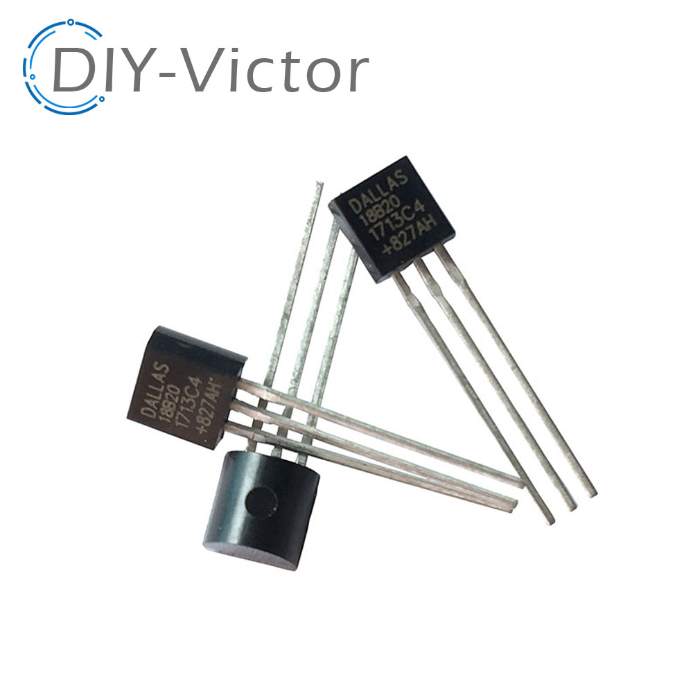 5 buah/lot Sensor chip elektro - Ds18B20 Temperature Sensor ulasan dan harga