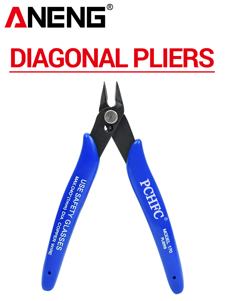 Tang Diagonal ANENG Mini Pemot - Diy Electronics Holder ulasan dan harga