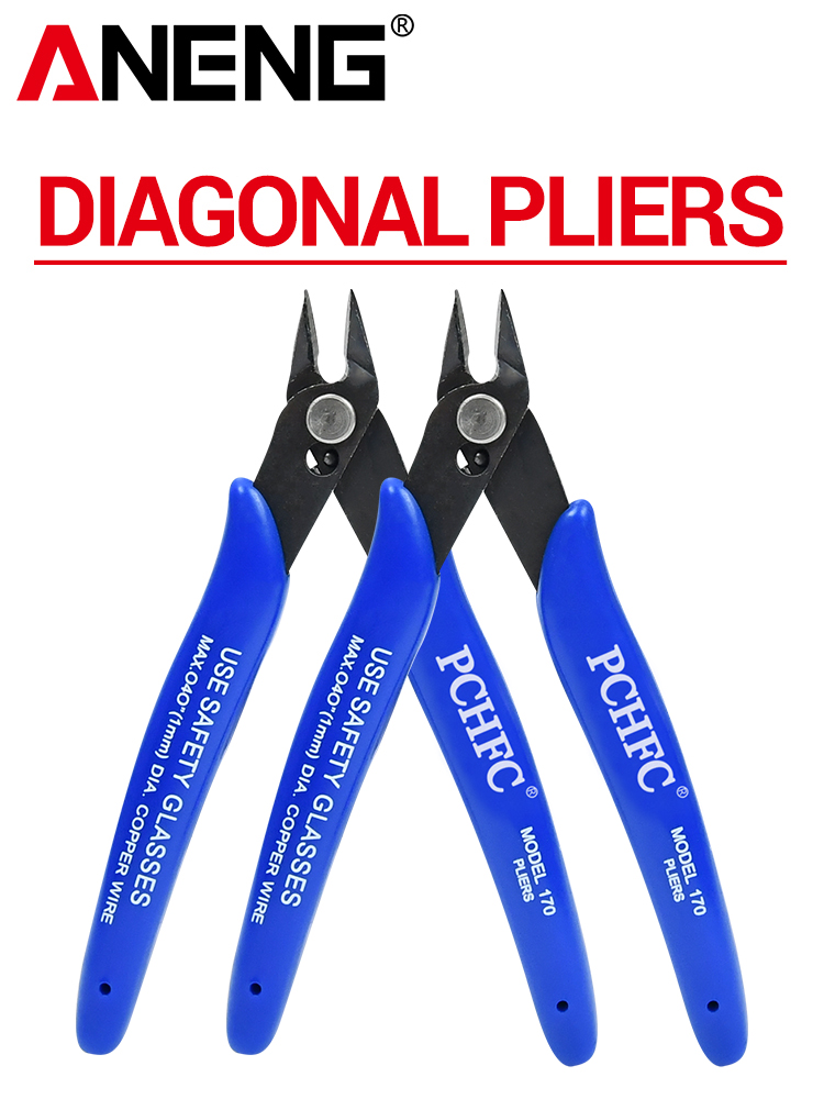Tang Diagonal ANENG Mini Pemot - Diy Electronics Holder ulasan dan harga