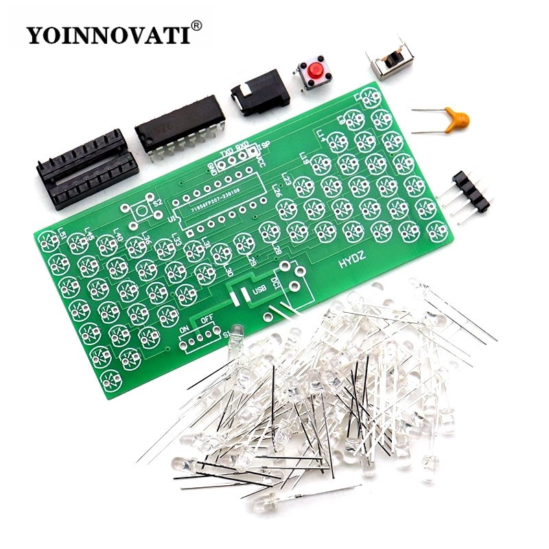 Kit Pembelajaran Jam Pasir LED - Diy Electronics Projects For Beginners ulasan dan harga