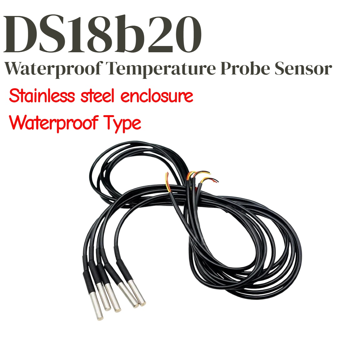 1/5pcs DS18b20 Sensor Suhu Pro - Ds18B20 Temperature Sensor ulasan dan harga