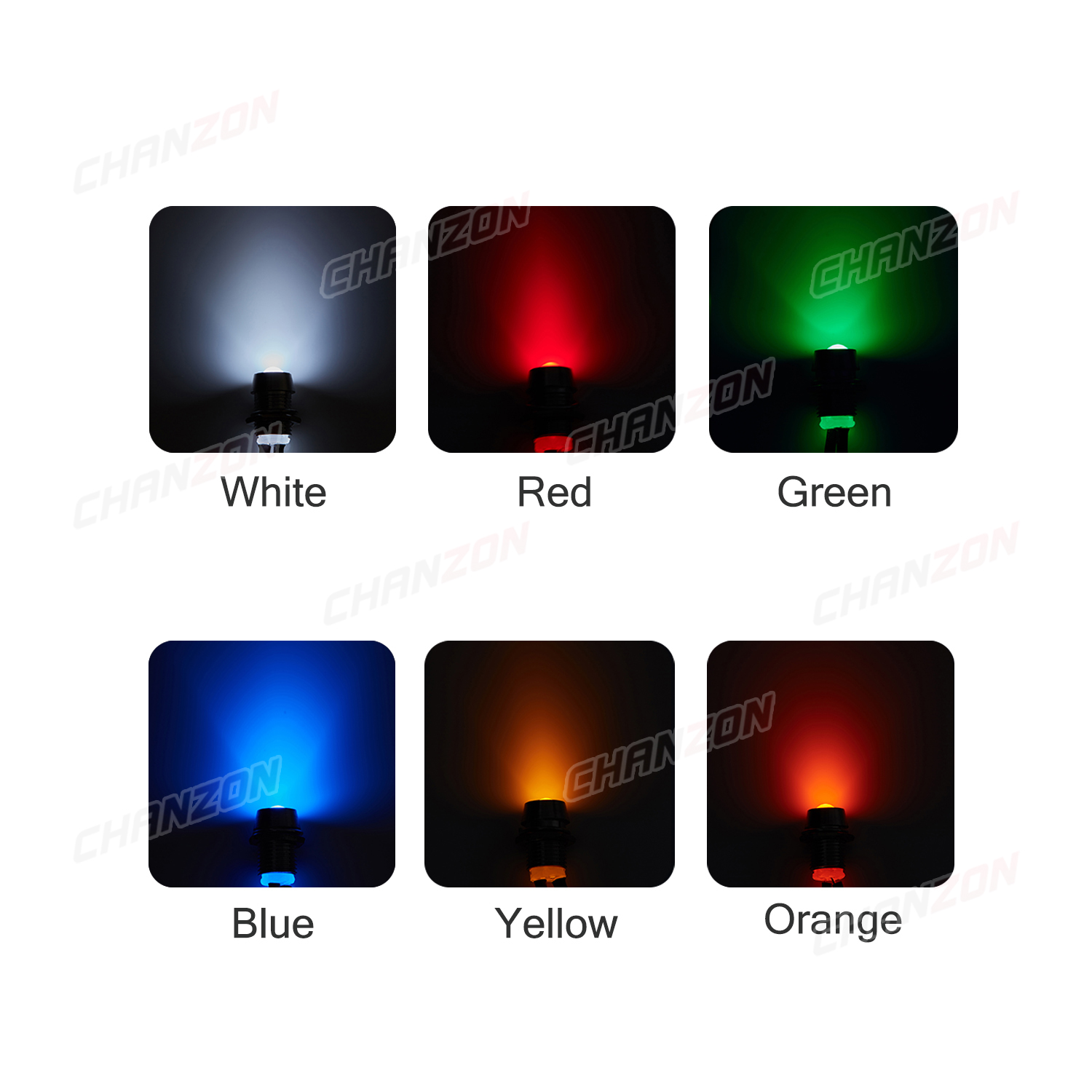 Kit lampu LED berkabel 5mm 12V - Diy Electronics Holder ulasan dan harga