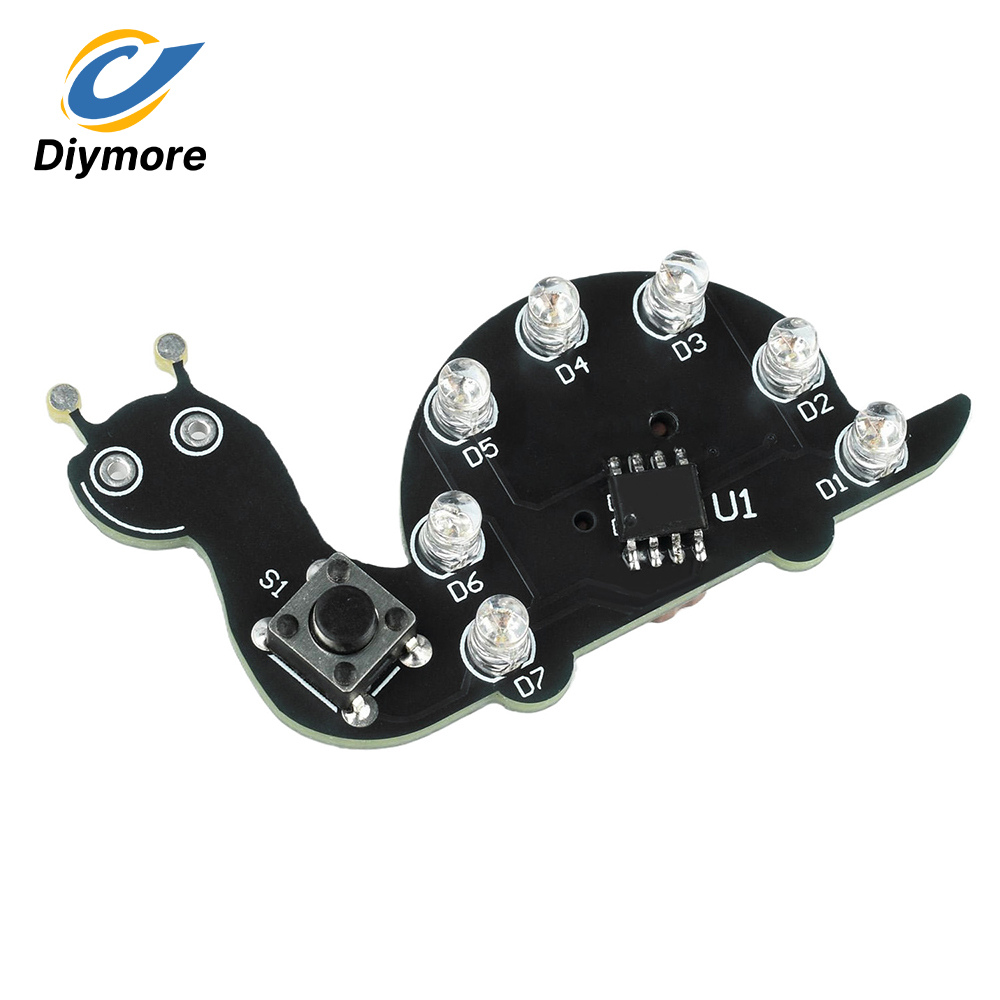 7 Kit Praktik Penyolderan LED  - Diy Electronics Holder ulasan dan harga