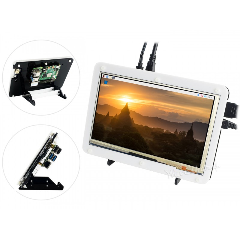 Kit Layar Raspberry Pi 4 Model - Diy Electronics Case ulasan dan harga