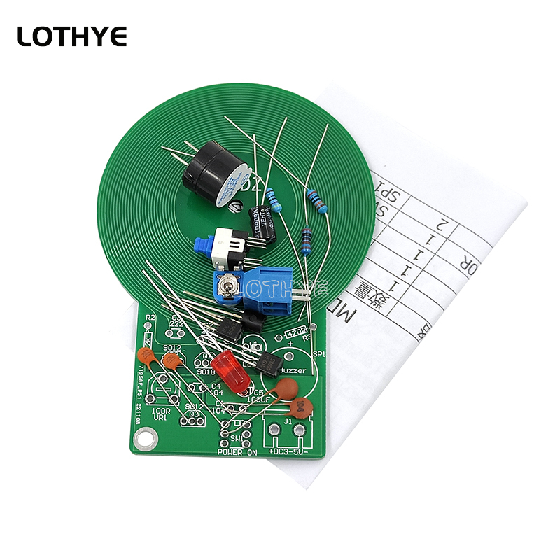 DC 3V-5V Kit Detektor Logam DI - Diy Elektronik ulasan dan harga