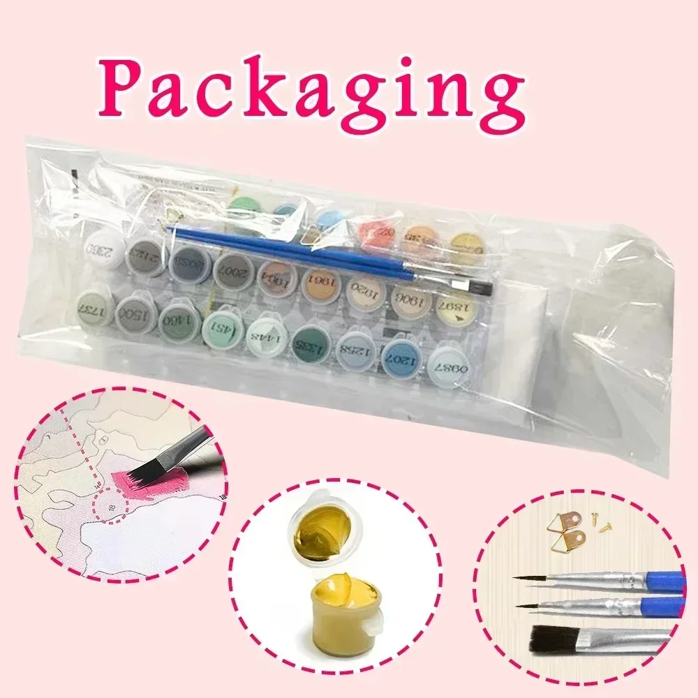 Kit Lukisan DIY dengan Angka A - Diy Elektronik ulasan dan harga
