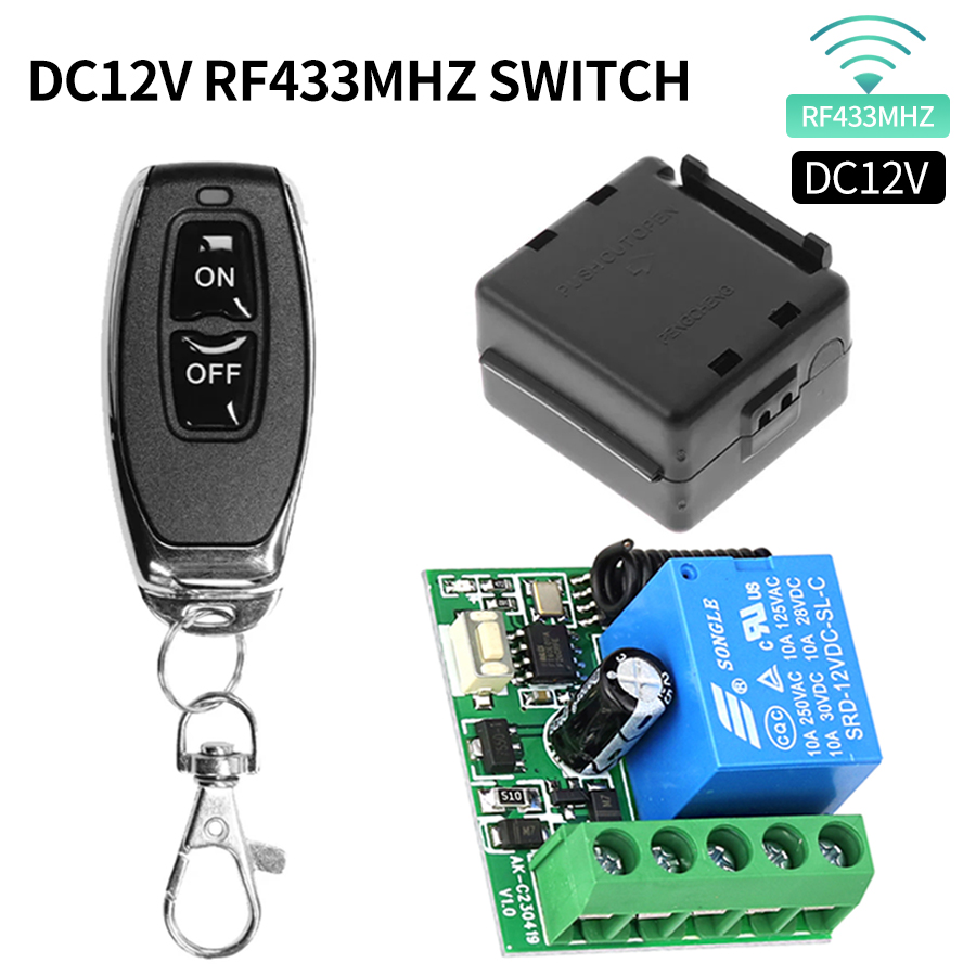 Saklar nirkabel DIY 433MHz DC  - Rf 433Mhz Module ulasan dan harga