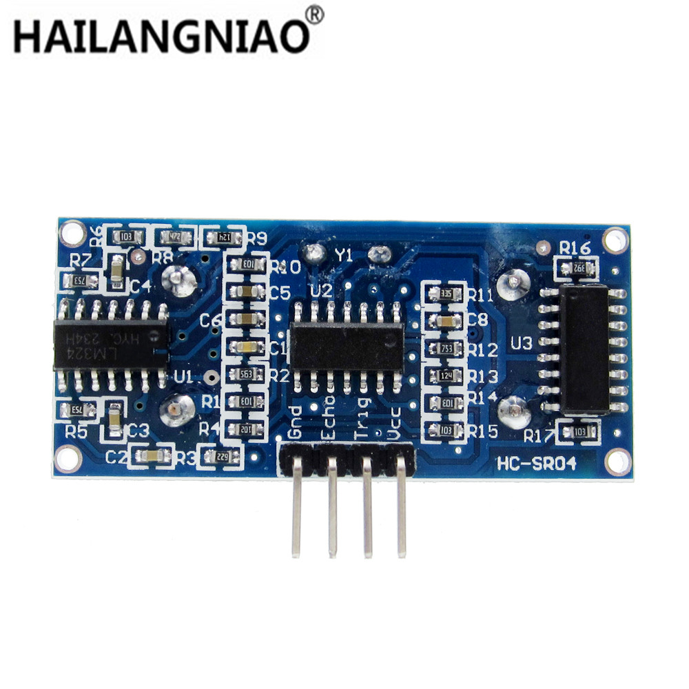 1lot = 5 buah Sensor ultrasoni - Ultrasonic Sensor Hc ulasan dan harga
