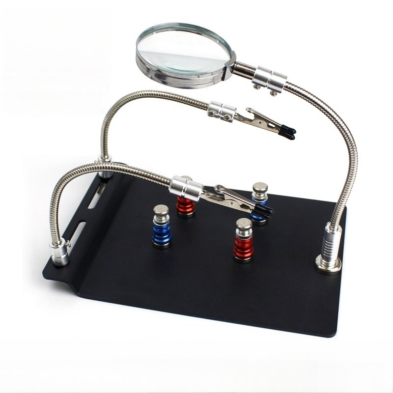Stasiun Kerja Penjepit PCB Mag - Diy Electronics Workstation ulasan dan harga