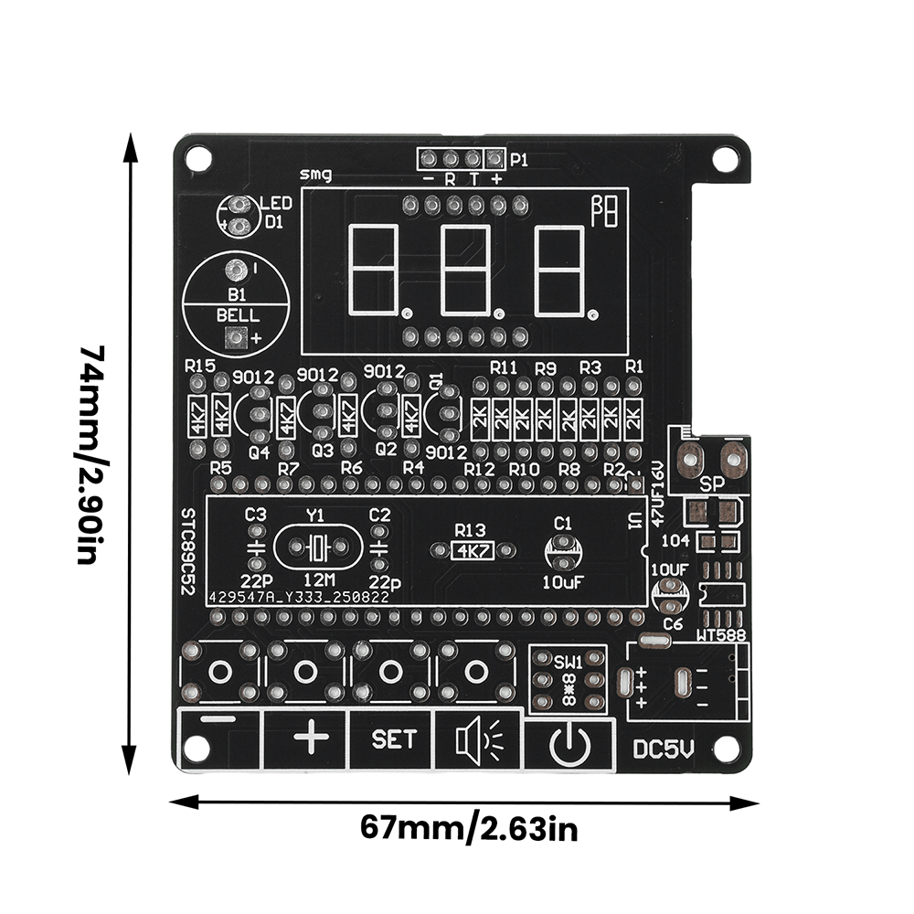 HC-SR04 DC 4.5-5.5V Kit Latiha - Ultrasonic Sensor Hc ulasan dan harga