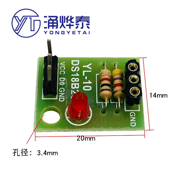 Modul Sensor Suhu Tanpa Papan  - Ds18B20 Temperature Sensor ulasan dan harga