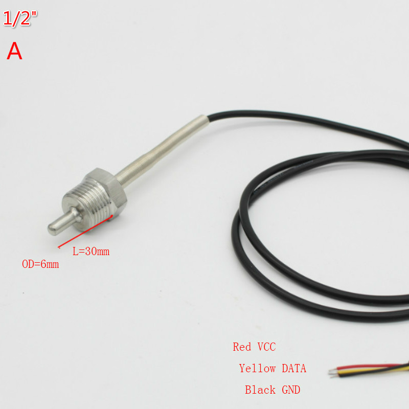 DS18B20 Sensor Suhu Digital G1 - Ds18B20 Temperature Sensor ulasan dan harga