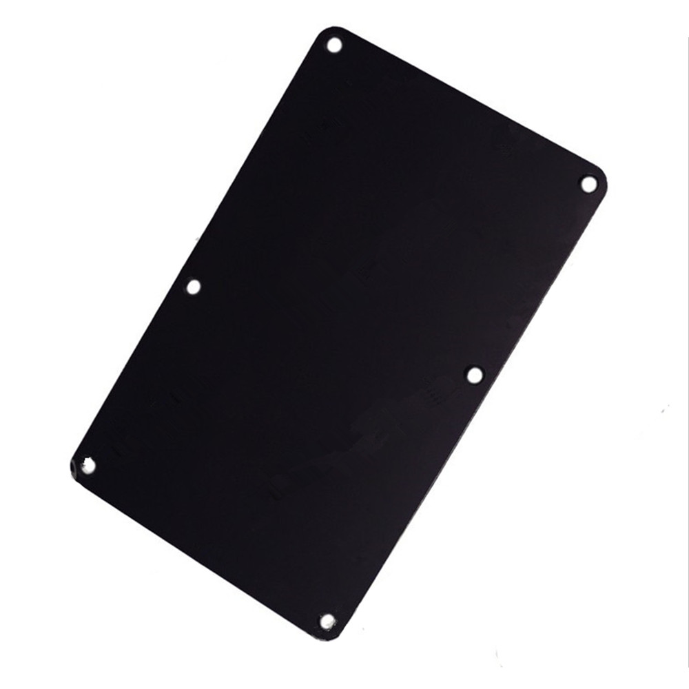 Plastik Hitam 6 Lubang Sekrup  - Diy Electric Guitar Electronics ulasan dan harga
