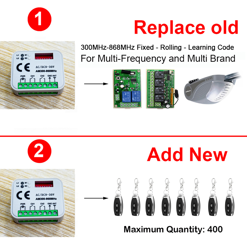 1-20 pcs Baru Universal RX MUL - Rf 433Mhz Module ulasan dan harga