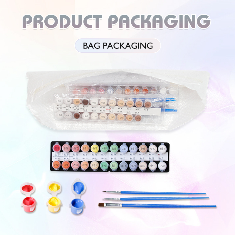 Kit Lukisan Akrilik Digital DI - Diy Elektronik ulasan dan harga