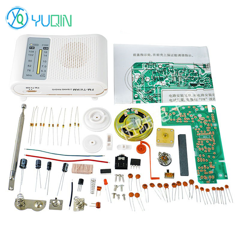 Kit Radio AM/FM 210SP Proyek P - Diy Electronics Projects For Beginners ulasan dan harga