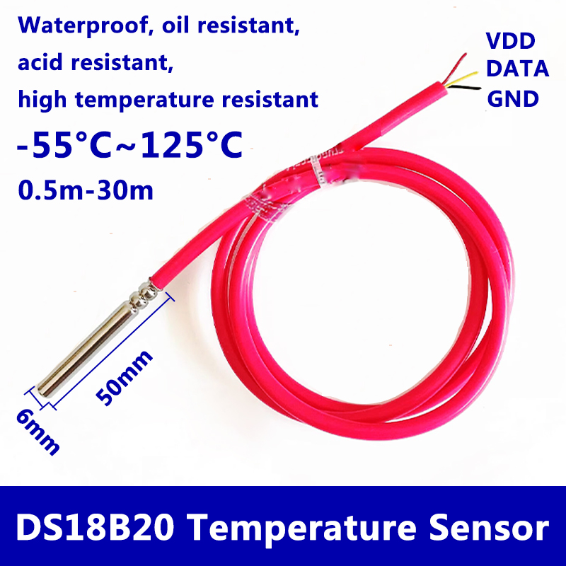 DS18B20 sensor suhu Digital, k - Ds18B20 Temperature Sensor ulasan dan harga